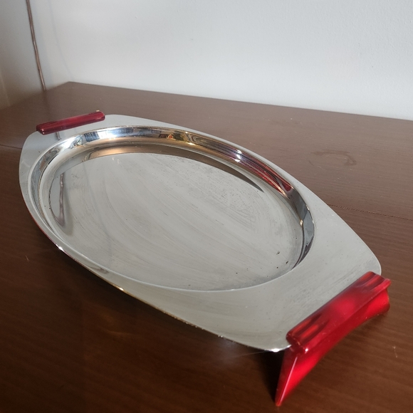 VINTAGE SERVING TRAY - Picture 1 of 8